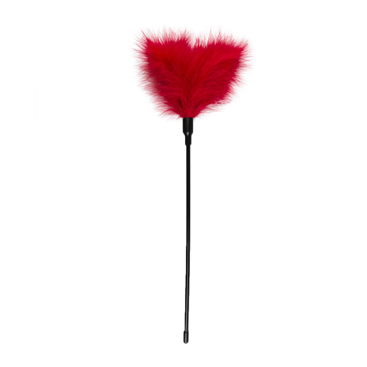 Plunksnelė seksui Easytoys Tickler Long, raudona