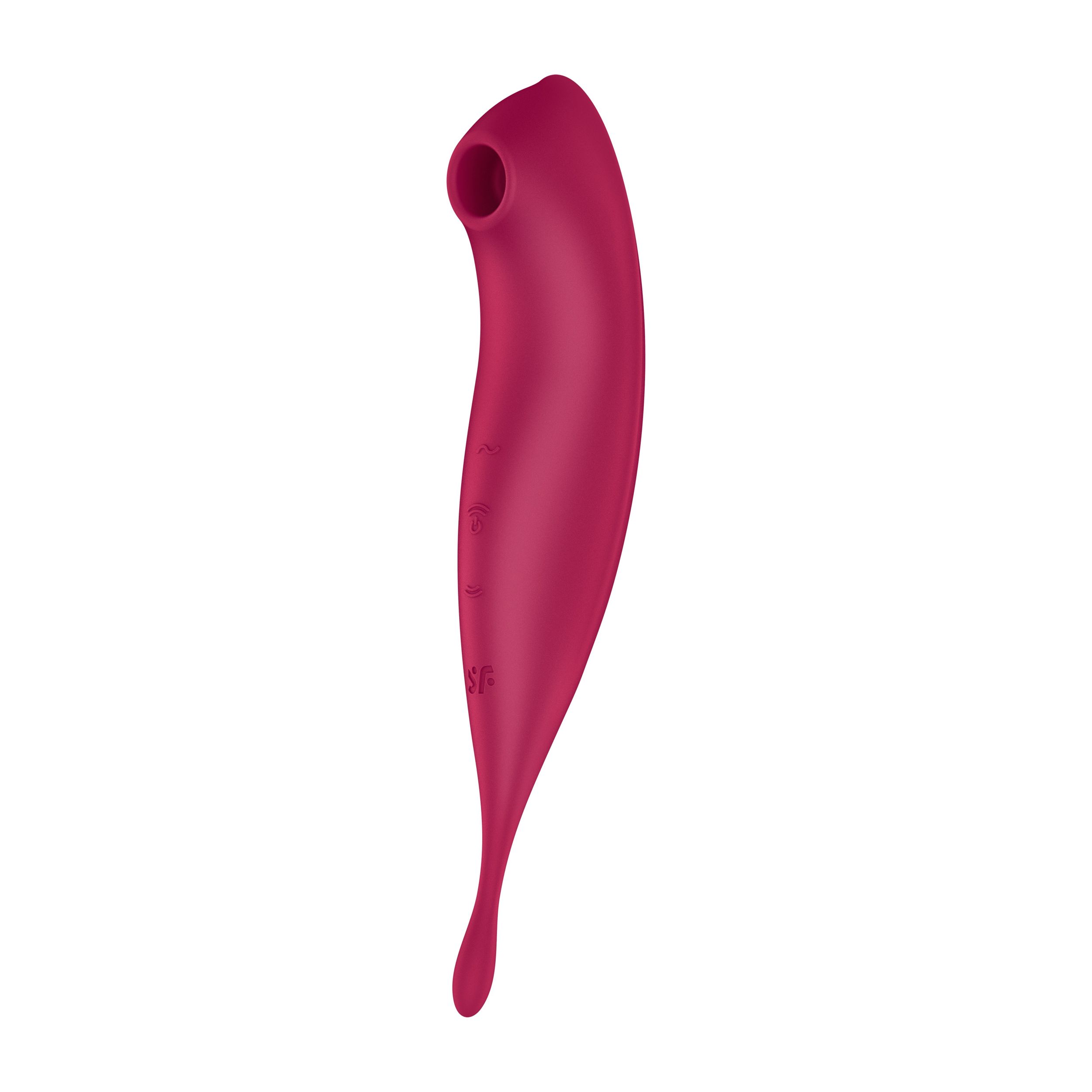 Vibratorius Satisfyer Twirling Pro+, raudonas