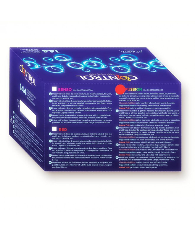 CONTROL ADAPTA FUSSION CONDOMS 144 UNITS