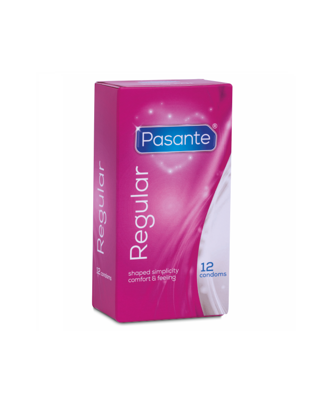 PASANTE REGULAR CONDOMS 12 PACK