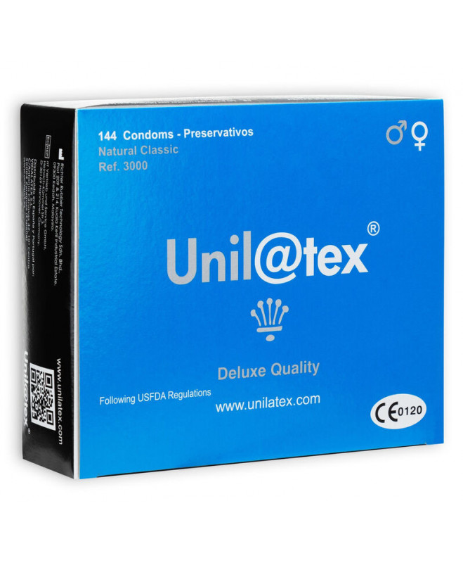 UNILATEX NATURAL PRESERVATIVES 144 UNITS