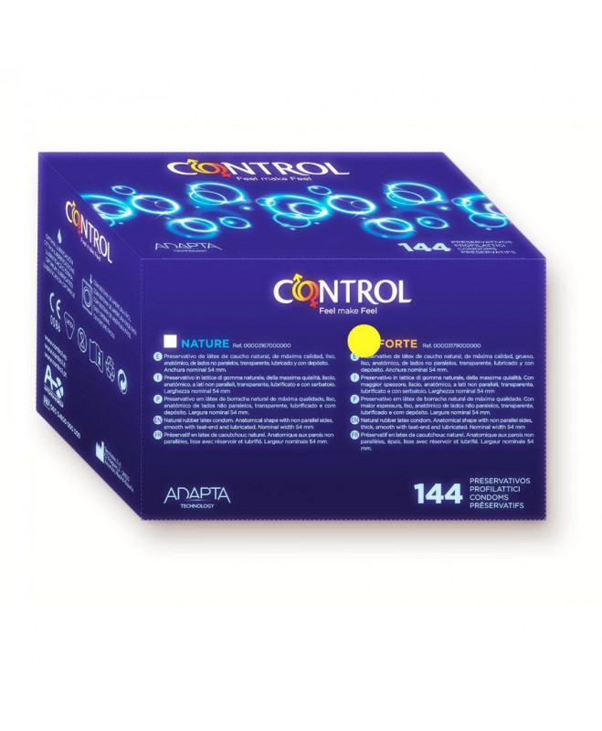 CONTROL ADAPTA FORTE CONDOMS 144 UNITS