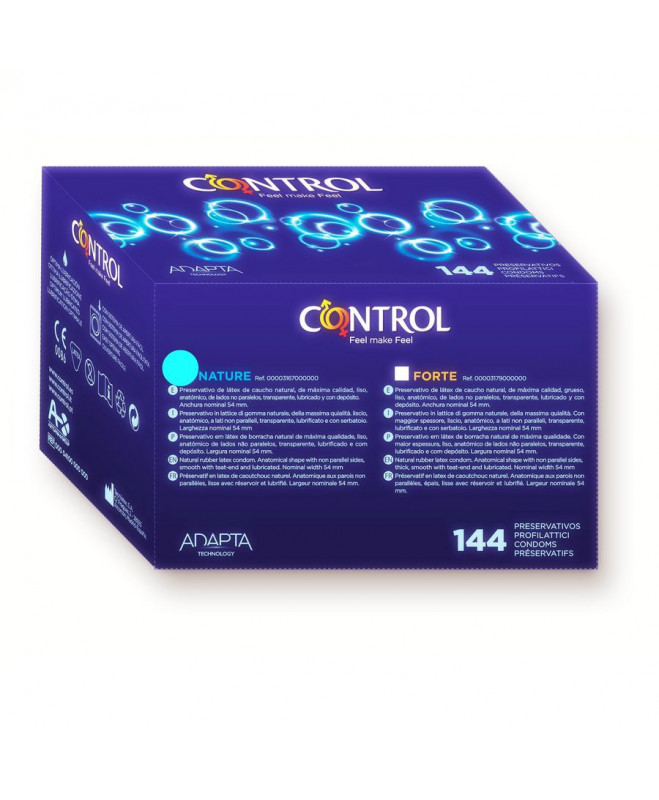 CONTROL ADAPTA NATURE CONDOMS 144 UNITS