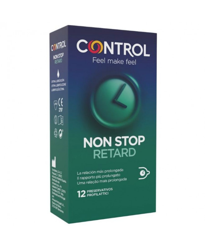 CONTROL NON STOP RETARD CONDOMS 12 UNITS