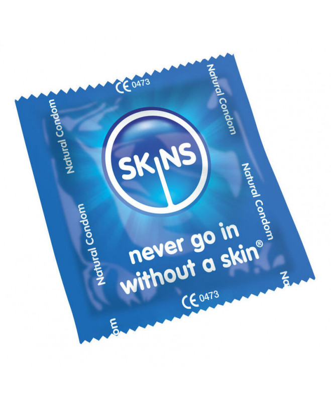 SKINS CONDOM NATURAL BAG 500