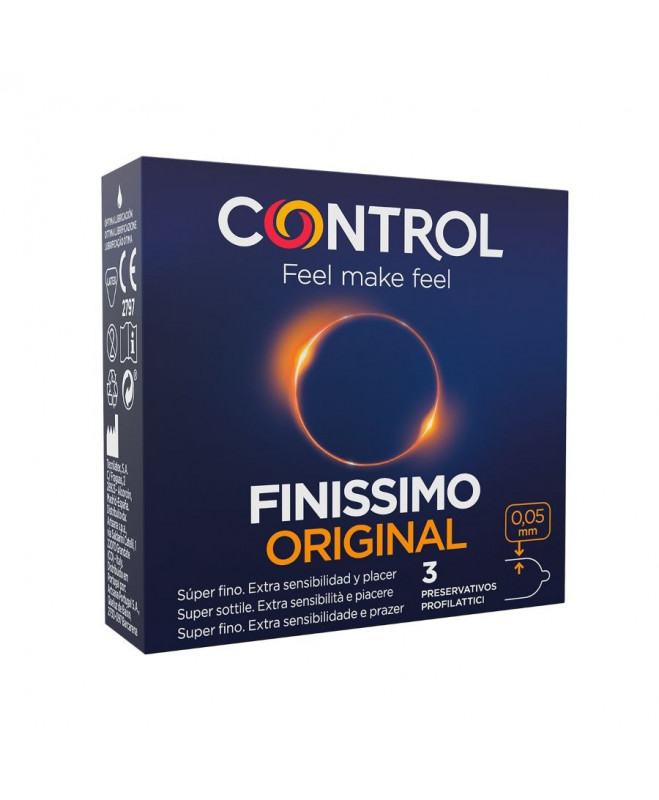 CONTROL FINISSIMO CONDOMS 3 UNITS
