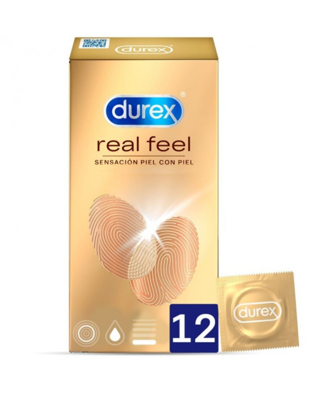 DUREX REAL FEEL 12 UNITS