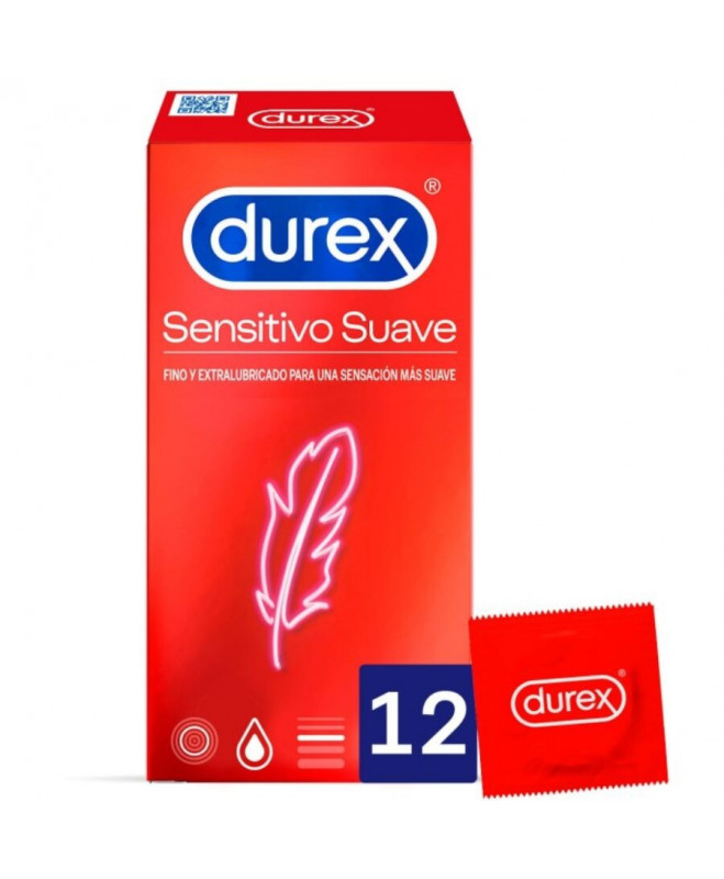 DUREX SOFT AND SENSITIVE 12 UNITS