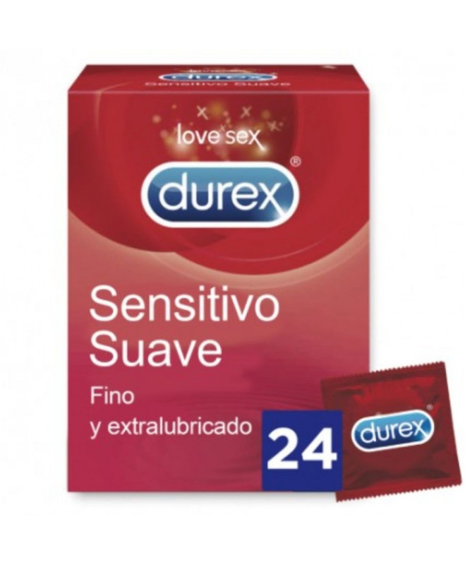 DUREX SOFT AND SENSITIVE 24 UNITS