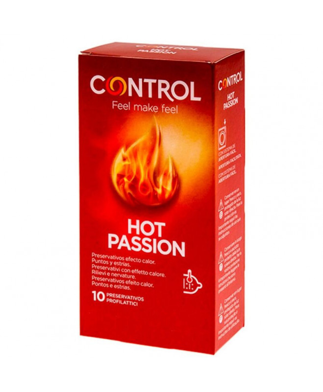 CONTROL HOT PASSION WARMING EFFECT 10 UNITS