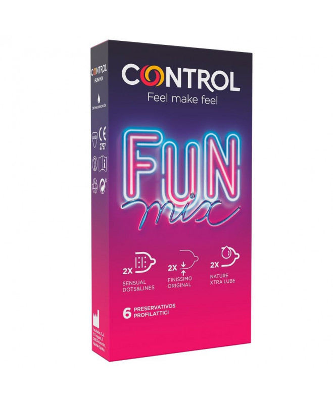 CONTROL FEEL FUN MIX 6 UDS