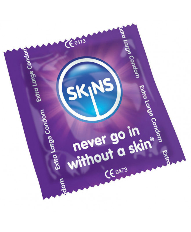 SKINS CONDOM EXTRA LARGE BAG 500