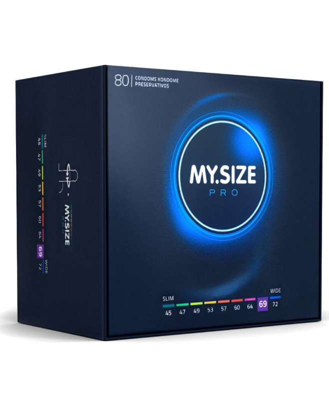 MY SIZE PRO CONDOMS 69 MM 80 UNITS