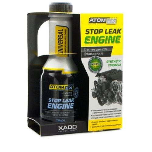 ATOMEX Stop Leak Engine. Variklio sandariklis 250ml