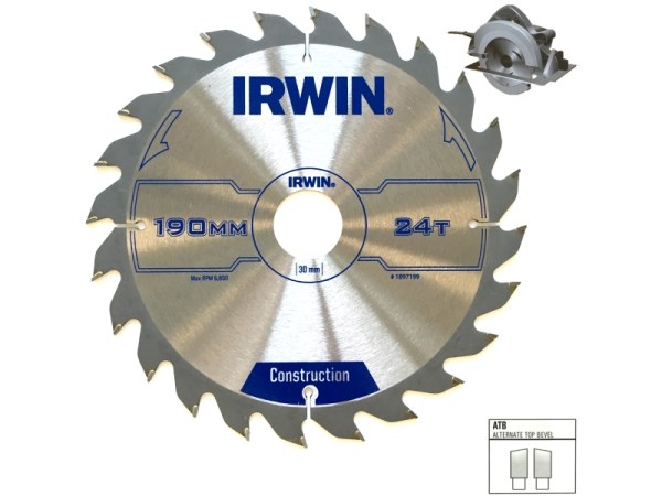 Diskas medžiui 160 x 20 x16 mm x30T Irwin