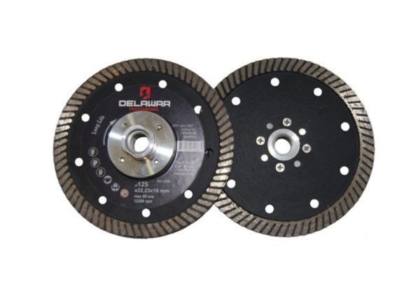 Diskas deimantinis 75x7x2,1 mm M14 Turbo Delawar