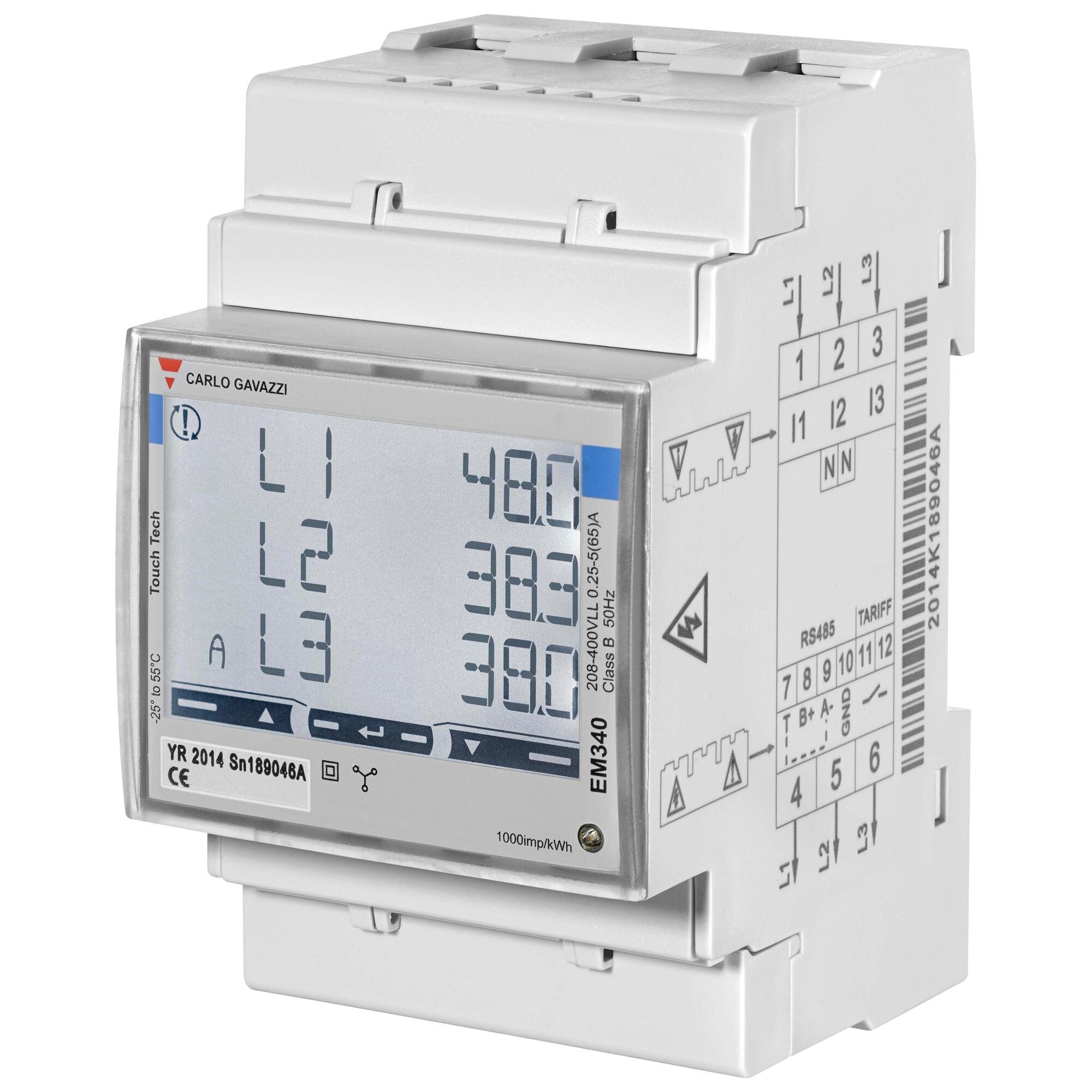 Dinaminis galios valdiklis Carlo Gavazzi 65A EM340