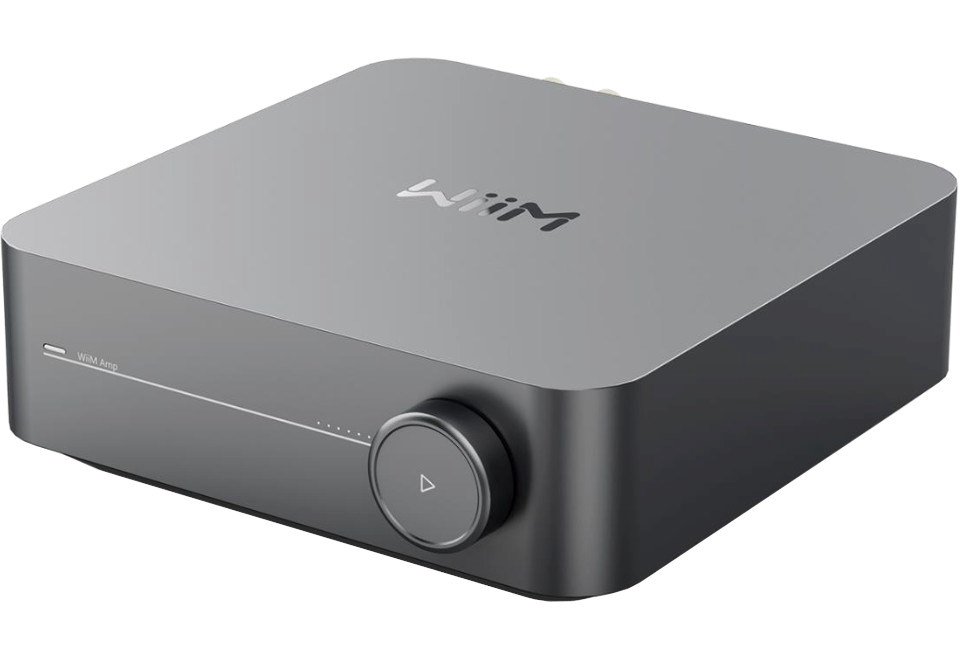 WiiM Amp Dark Grey - Stereo transliacijos stiprintuvas