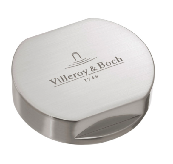 Villeroy-Boch apvali ekscentrinio ventilio rankenėlė plautuvėms su dviem dubenimis : Spalva - Bronzos