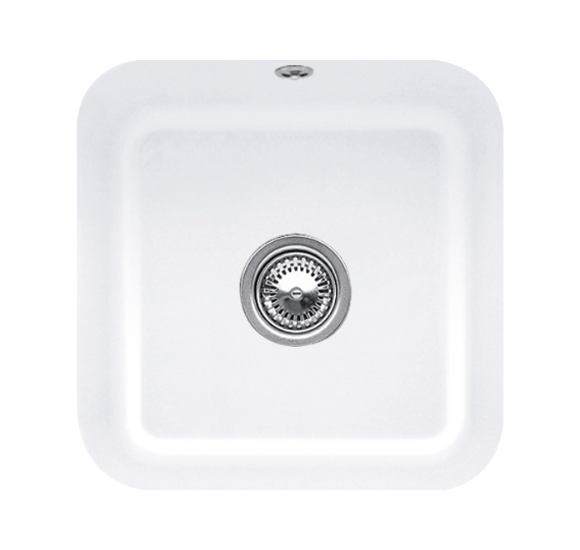 Villeroy - Boch Cisterna 50 keraminė plautuvė : Spalva - Kreminė blizgi, Ventilis - Įprastas ventilis