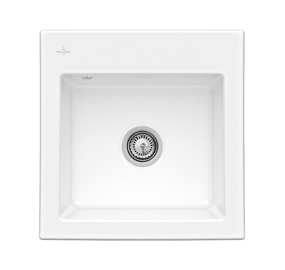 Villeroy - Boch Subway 50 S keraminė plautuvė : Spalva - Juoda metalizuota, Ventilis - Įprastas ventilis