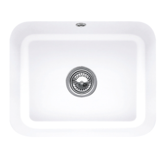 Villeroy - Boch Cisterna 60 C keraminė plautuvė : Spalva - Grafitas, Ventilis - Įprastas ventilis