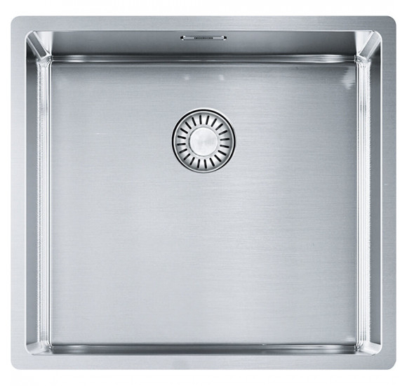 Franke BXX 210/110-45 nerūdijančio plieno plautuvė : Spalva - Nerūdijančio plieno, Ventilis - Ekscentrinis ventilis