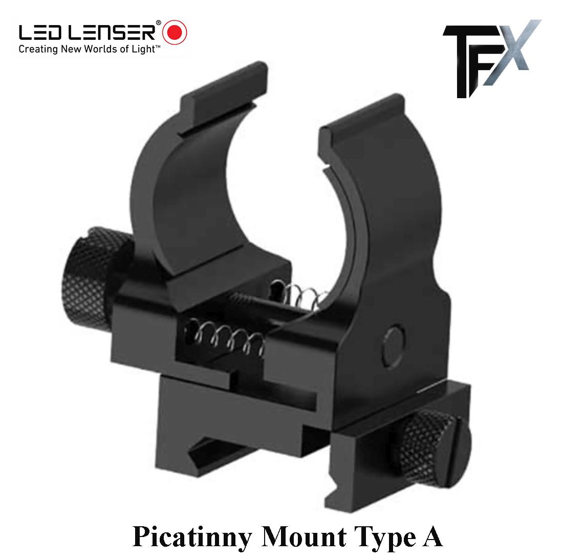 LedLenser TFX žibintuvėlio laikiklis universalus picatinny 50258 .