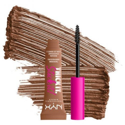 NYX Professional Makeup Thick It Stick It! Brow Mascara Antakių tušas, Auburn