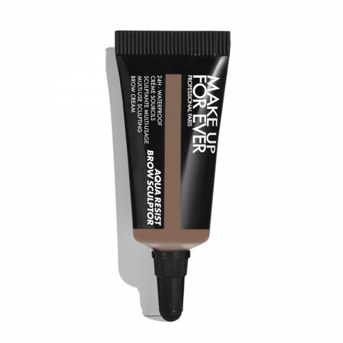 Make Up For Ever Aqua Resist Brow Sculptor 24hr Brow Cream Antakių kremas, 25 - Medium Ash