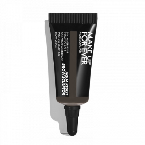 Make Up For Ever Aqua Resist Brow Sculptor 24hr Brow Cream Antakių kremas, 50 Dark Brown