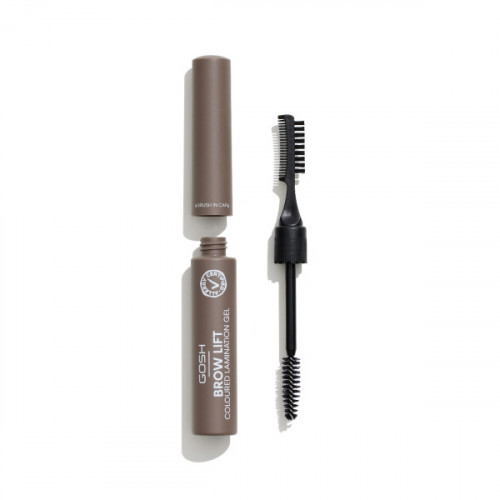 GOSH Copenhagen Brow Lift Lamination Gel Antakių laminavimo gelis, 001 Grey Brown