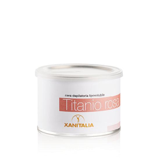 XANITALIA depiliacinis vaškas PINK TITANIUM SOFT STRIP WAX, 400 ml