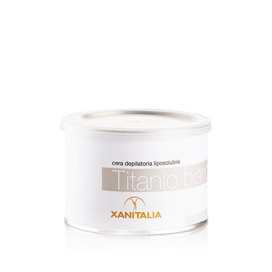 XANITALIA depiliacinis vaškas WHITE TITANIUM STRIP WAX, 400 ml