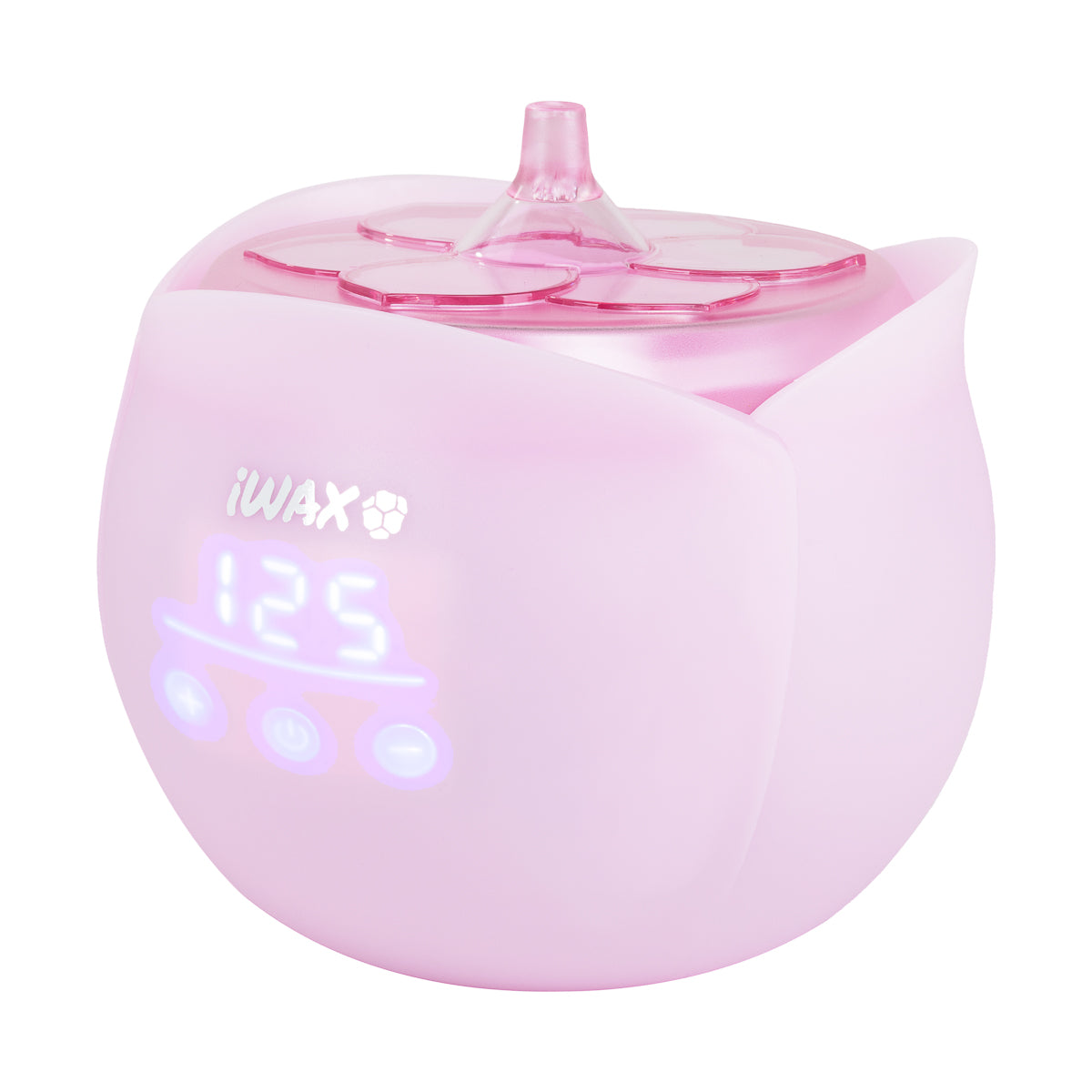 IWAX FLOWER vaško šildytuvas 40W 450ml, rožinis