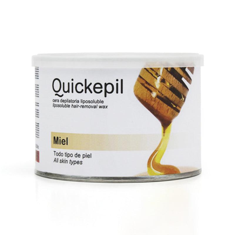 QUICKEPIL depiliacinis vaškas skardinėje MIEL, 400 ml