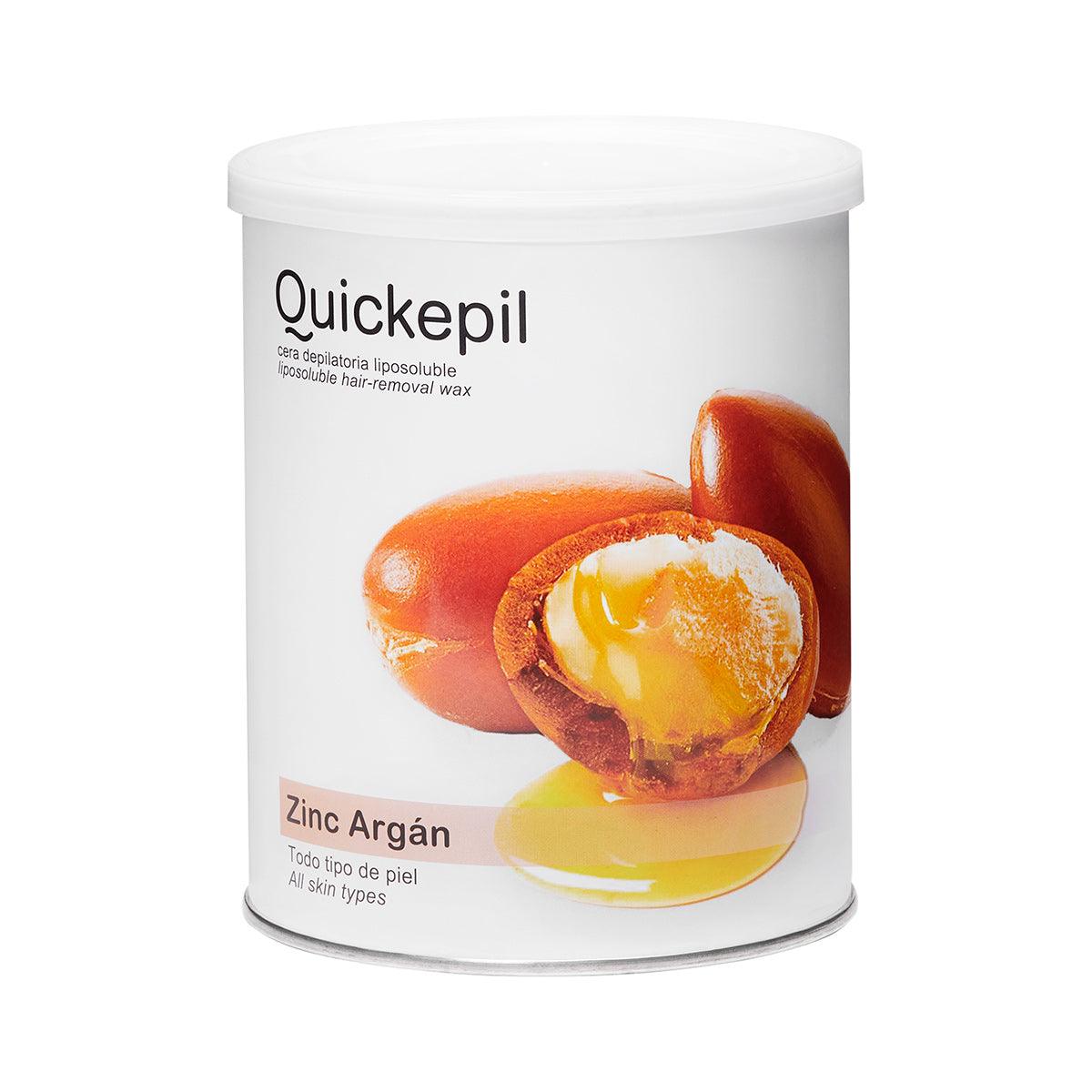 QUICKEPIL depiliacinis vaškas skardinėje ZINC-ARGAN, 800 ml