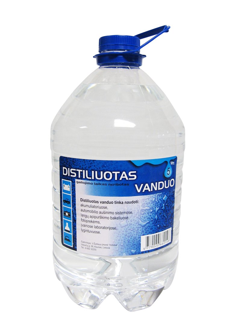 Distiliuotas vanduo 5 L