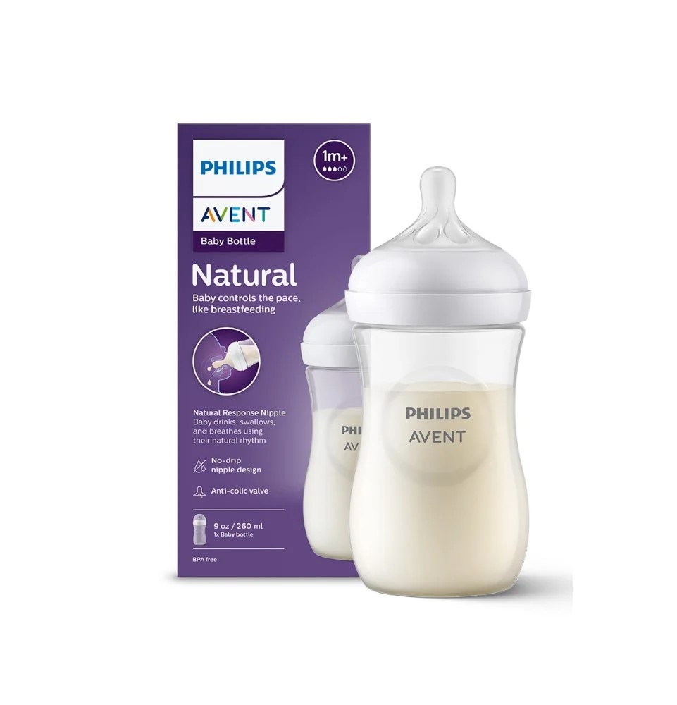 AVENT 260 ml NATURAL Response buteliukas