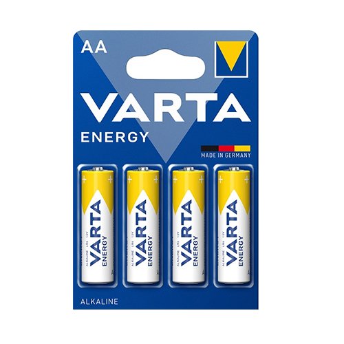 Maitinimo elementai VARTA ENERGY AA, 4 vnt.