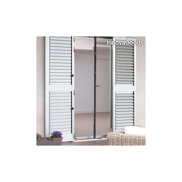 Tinklelis durims su magnet.juod.100x220cm