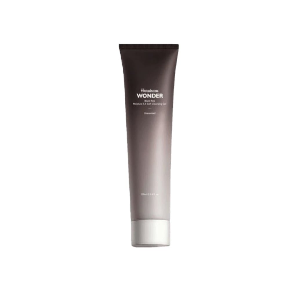 Haruharu Wonder Black Rice Moisture 5.5 Soft Cleansing Gel - Švelnus Veido Prausiklis