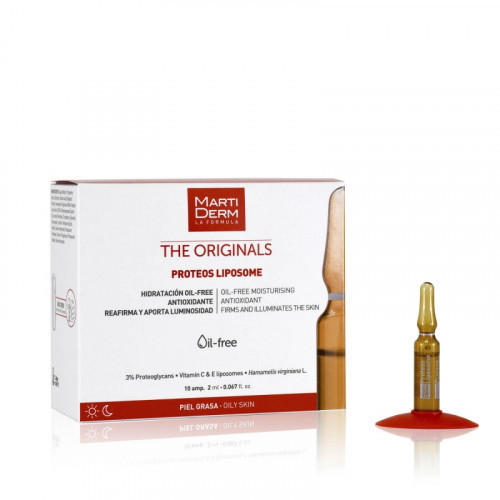 MartiDerm The Originals Proteos Liposome Ampulės veido odai su liposomomis, 10amp.