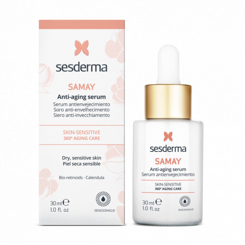 Sesderma Samay Anti-Aging Serum Serumas nuo odos senėjimo jautriai odai, 30ml