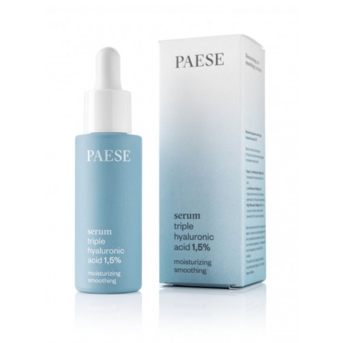 Paese Triple Hyaluronic Acid Serum 1,5% Hialurono serumas, 30ml