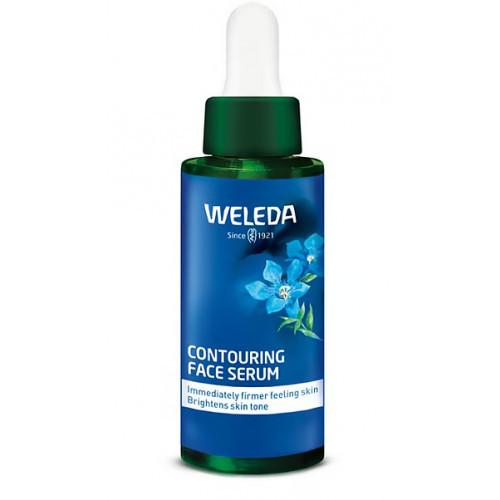 Weleda Blue Gentian & Edelweiss Contouring Face Serum Stangrinamasis veido serumas, 30ml