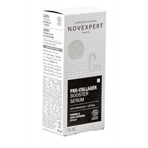 Novexpert Pro Collagen Booster Serum Intensyvus veido serumas su pro kolagenu nuo raukšlių, 30ml