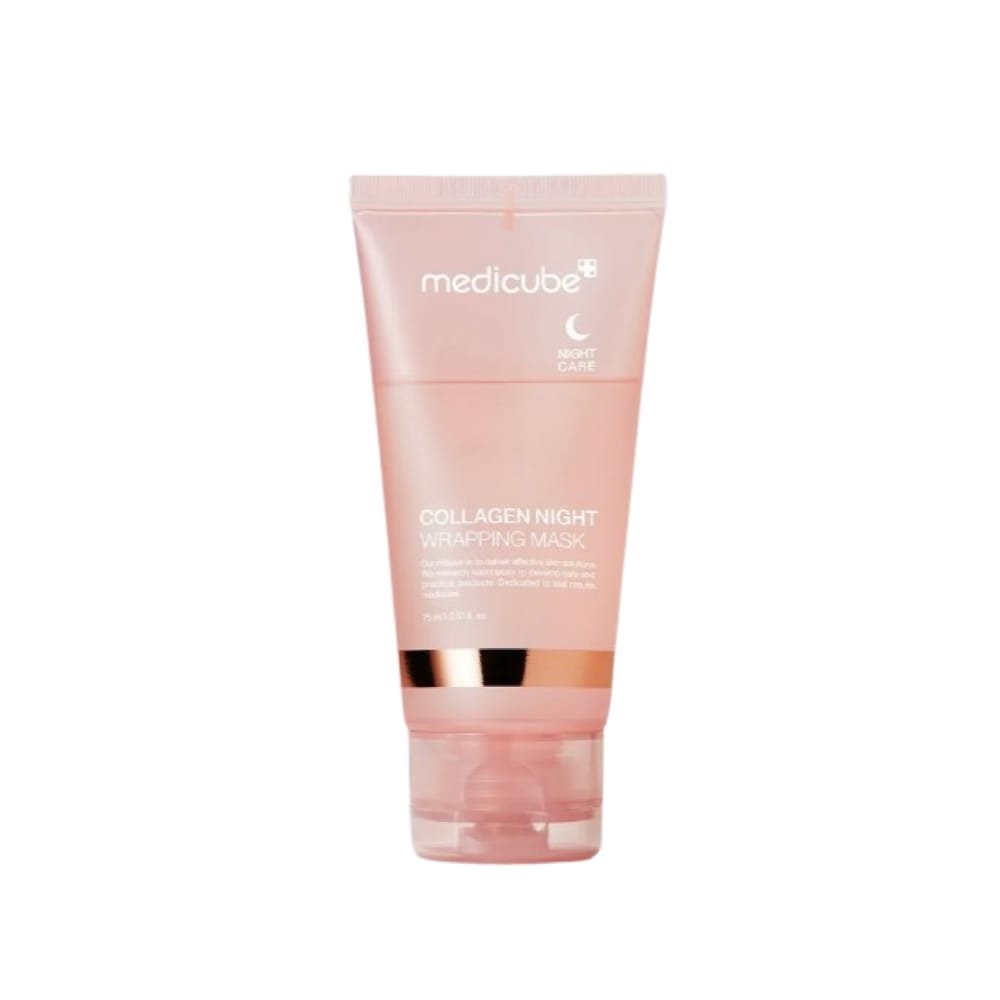 Medicube Collagen Night Wrapping Mask - Naktinė Veido Kaukė Su Kolagenu