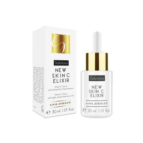 GOLDHEIT New Skin C Elixir Jauninantis ir skaistinantis serumas su vitaminu C, 30ml