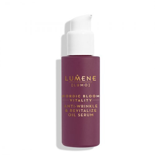 Lumene Nordic Bloom Vitality Anti-Wrinkle & Revitalize Oil Serum Veido aliejus- serumas, 30ml